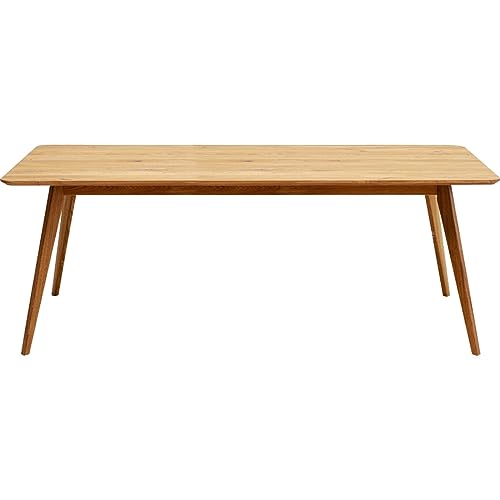 Kare Design Tisch Memo, Braun, Esstisch, Holztisch, Eichenholz, 6-8 Personen, 75x200x90 cm (H/B/T) von Kare
