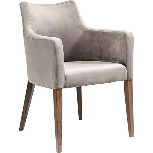Kare Design Armlehnstuhl Mode Velvet, Grau, Gepolstert, Pflegeleicht, Moderner Esszimmer Stuhl, Weich, Multifunktionell, Schreibtischstuhl, Samt Optik, 87x58x67cm (H/B/T) Kare Design Armlehnstuhl Mode Velvet, Grau, Gepolstert, Pflegeleicht, Moderner Esszimmer Stuhl, Weich, Multifunktionell, Schreibtischstuhl, Samt Optik, 87x58x67cm (H/B/T) von Kare