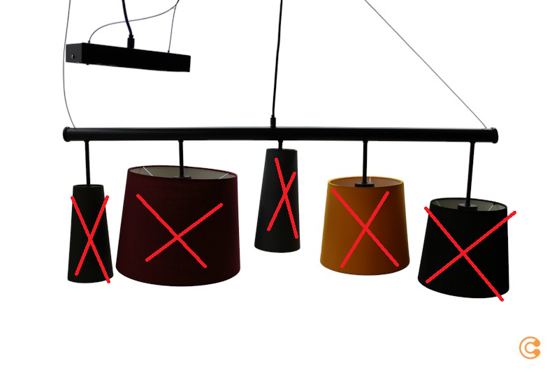 Kare Parecchi Colore Hängeleuchte Pendellampe Deckenlampe Lampe Siehe Text/Foto B-Ware von Kare
