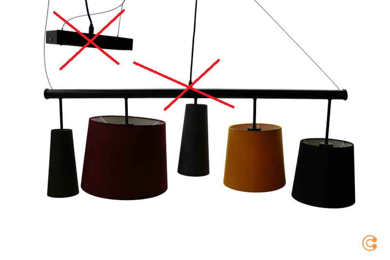Kare Parecchi Colore Hängeleuchte Pendellampe Deckenlampe Siehe Text/Foto B-Ware von Kare