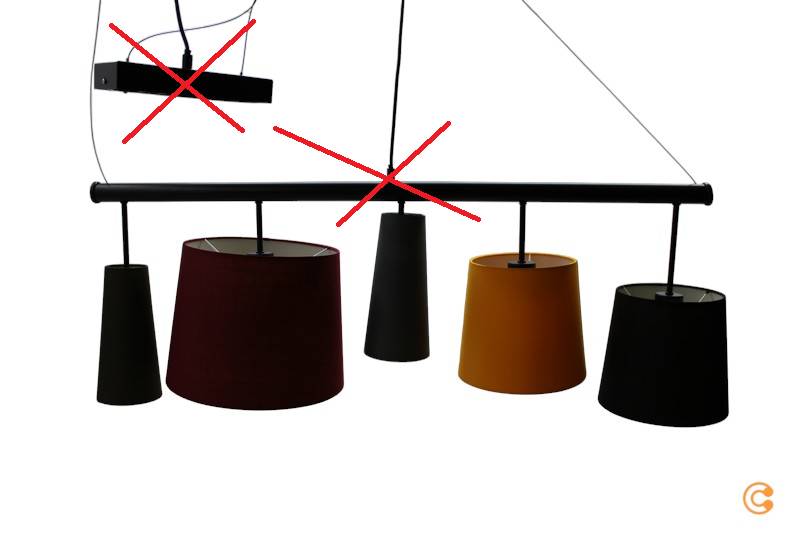 Kare Parecchi Colore Hängeleuchte Pendellampe Deckenlampe Siehe Text/Foto B-Ware von Kare