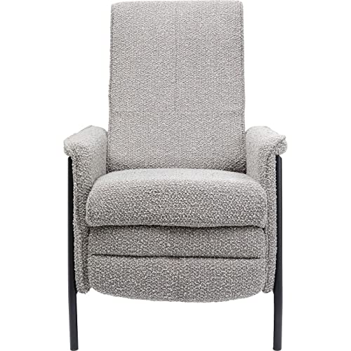 Kare Relaxsessel Lazy Grau Stuhl, Polyurethan, 104 x 72 x 91 cm von Kare