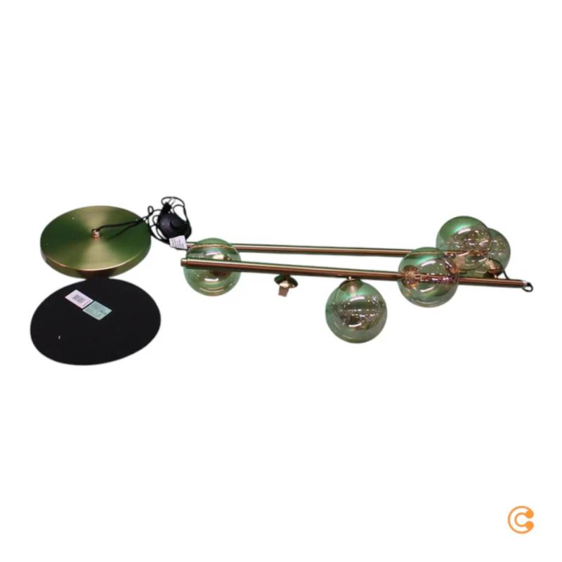 B-Ware Kare Scala Balls Stehleuchte Sechsflammig Gold Stehlampe Lampe Siehe Text/Foto von Kare