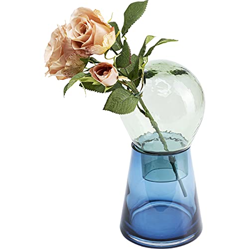 Kare Design Vase Skittle, Blumenvase, blau/grün, Artikelhöhe 28cm von Kare