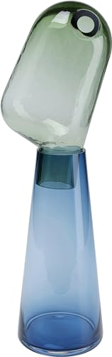 Kare Design Vase Skittle, Blumenvase, blau/grün, Artikelhöhe 49cm von Kare