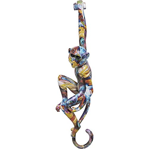 Kare Wandobjekt Hanging Ape Bunt 17x67cm Deko, Kunststoff, 66,5x17x11,5cm von Kare