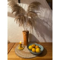 Apricot Holz Vase von KarelSilentWood