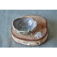 Kleine Bio-Schale Set Of Two Trinket Schale Teebeutelhalter Kari Keramik von KariCeramics