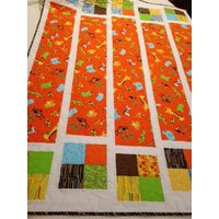 Handgemachter Quilt, Baby-Quilt, Kinder-Quilt, Kleinkind-Quilt, Selbstgemachter Tier-Quilt Handgemachter Quilt, Baby-Quilt, Kinder-Quilt, Kleinkind-Quilt, Selbstgemachter Tier-Quilt von KariSchultzQuilts