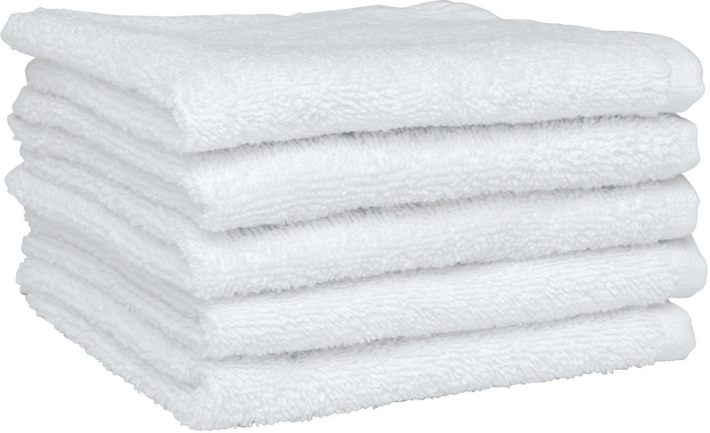 Kariban Handtuch Gästehandtuch 30 x 30 cm  Set von 5 Handtüchern von Kariban
