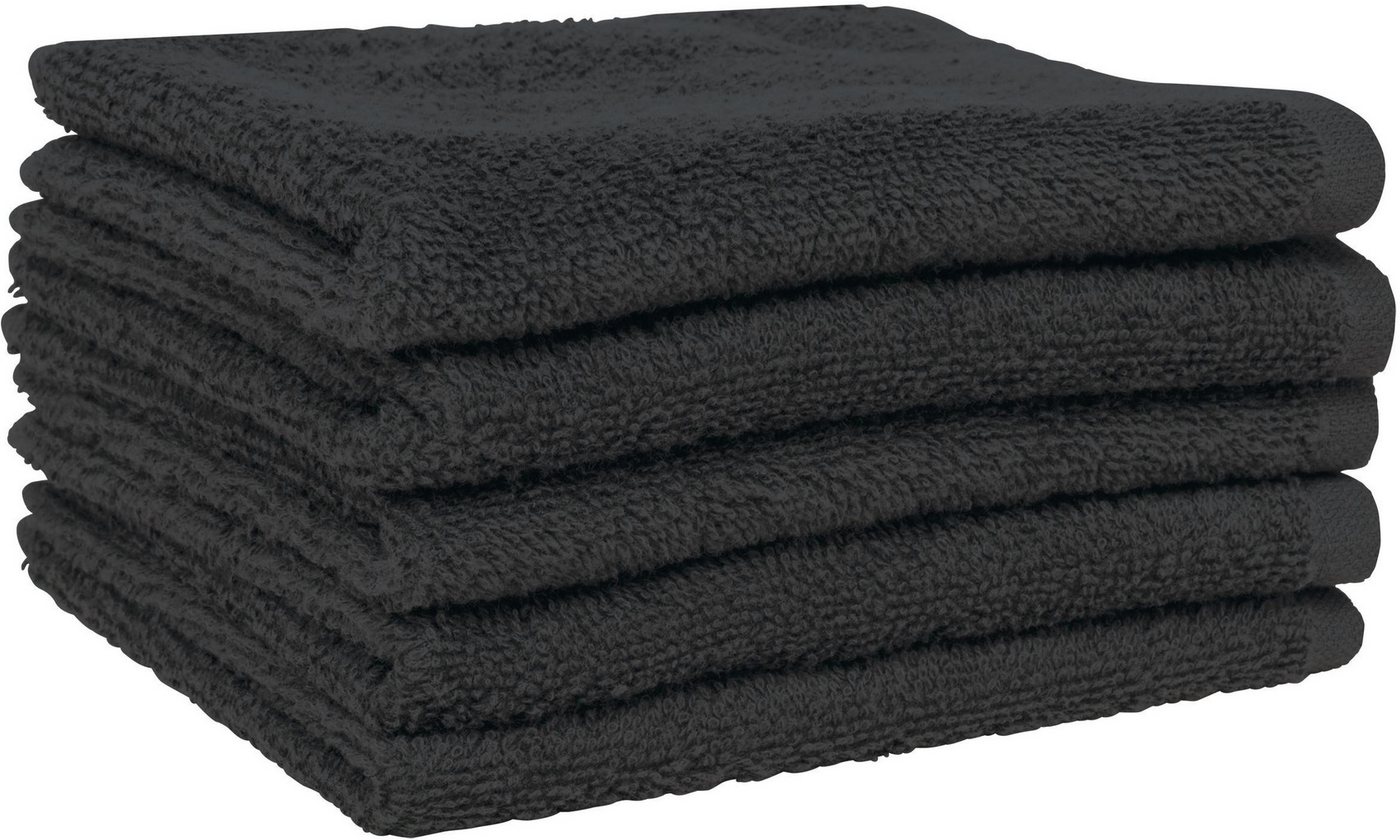 Kariban Handtuch Gästehandtuch 30 x 30 cm  Set von 5 Handtüchern von Kariban