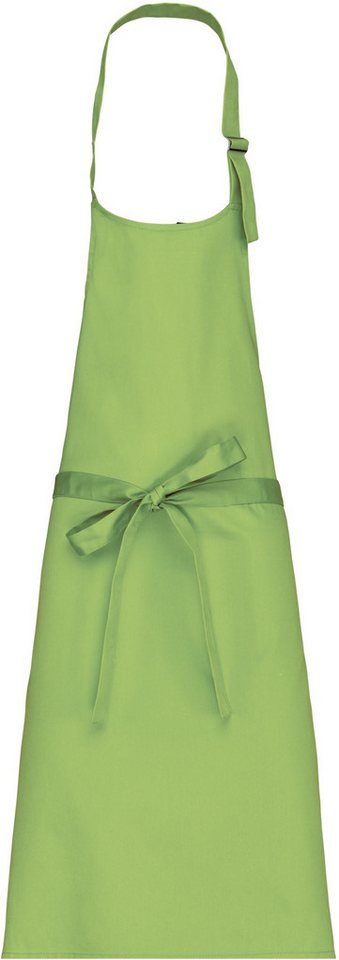 Kariban Kochschürze Baumwollschürze ohne Tasche von Kariban