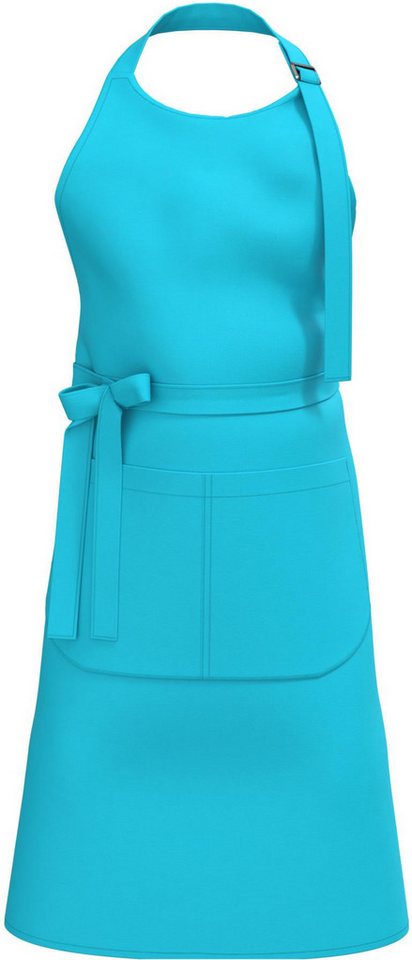 Kariban Kochschürze Schürze mit Tasche aus Bio-Baumwolle von Kariban