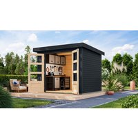 Gartenhaus Galatea 3C anthrazit von Karibu