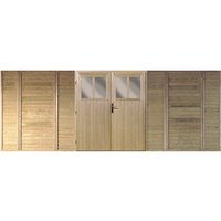 KARIBU Carport-Doppeltür, holzfarben, Außenmaß Breite: 540 cm - braun KARIBU Carport-Doppeltür, holzfarben, Außenmaß Breite: 540 cm - braun von Karibu