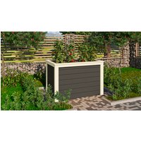 KARIBU Hochbeet, BxHxL: 98 x 64 x 65 cm, nordisches Fichtenholz - grau von Karibu