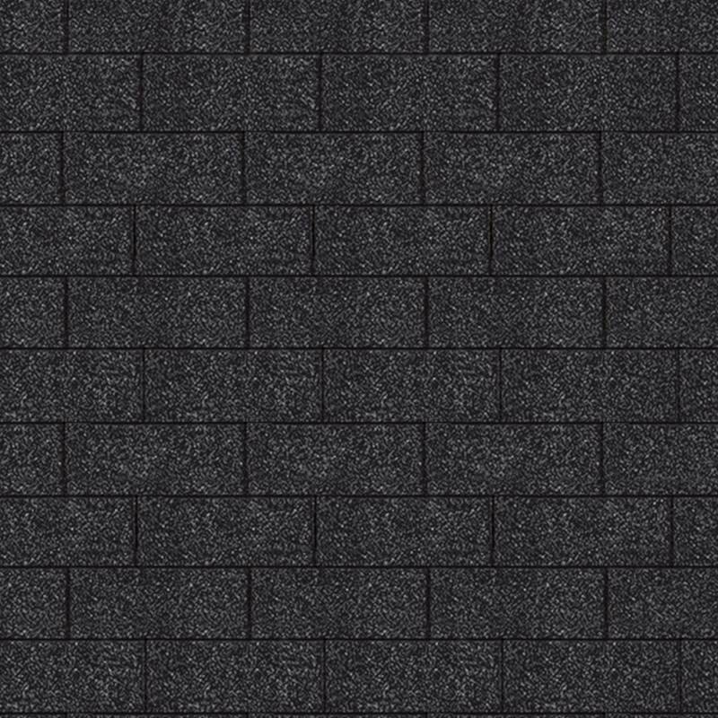 Karibu Dachschindeln Rechteck schwarz 3 m² von Karibu