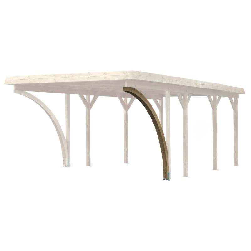 Karibu Einfahrtbogen 2er-Set für Einzelcarport Classic + Premium FSC® von Karibu