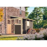 Karibu Gartenhaus "Wurmberg 3" terragrau oder naturbelassen von Karibu