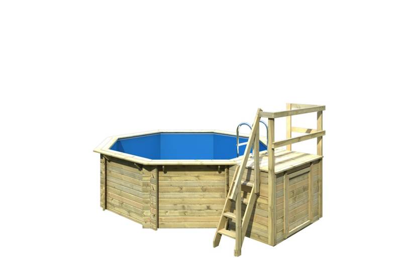 Karibu Pool Modell 1 B - kesseldruckimprägniert 10% Frühbucher-Rabatt von Karibu