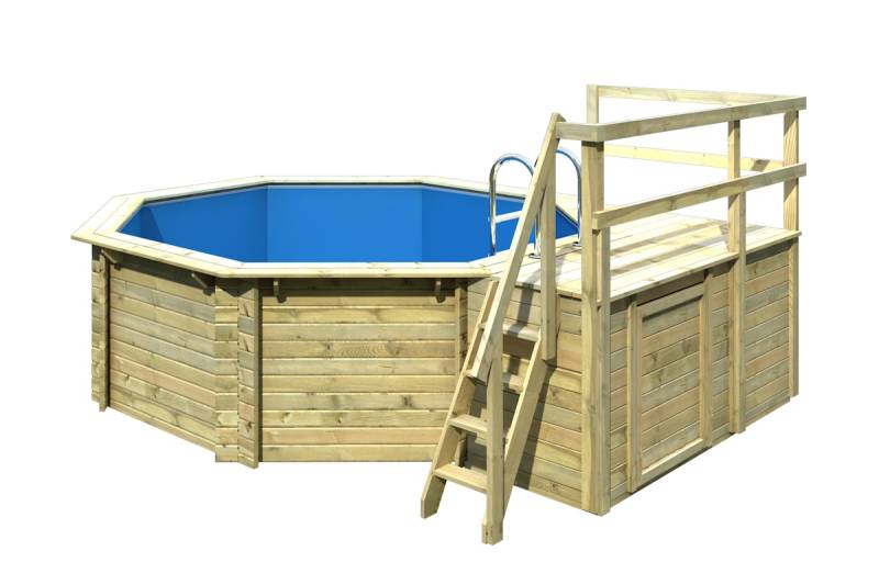 Karibu Pool Modell 1 C - kesseldruckimprägniert 10% Frühbucher-Rabatt von Karibu