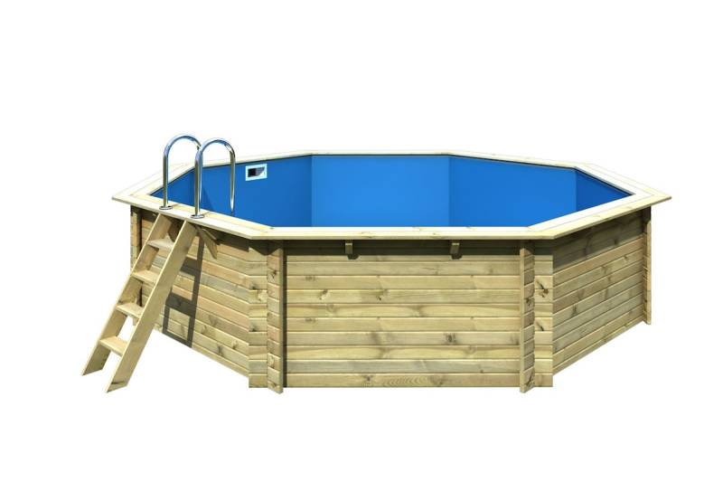 Karibu Pool Modell 3 A - kesseldruckimprägniert Modell A - Grundkörper 10% Frühbucher-Rabatt von Karibu