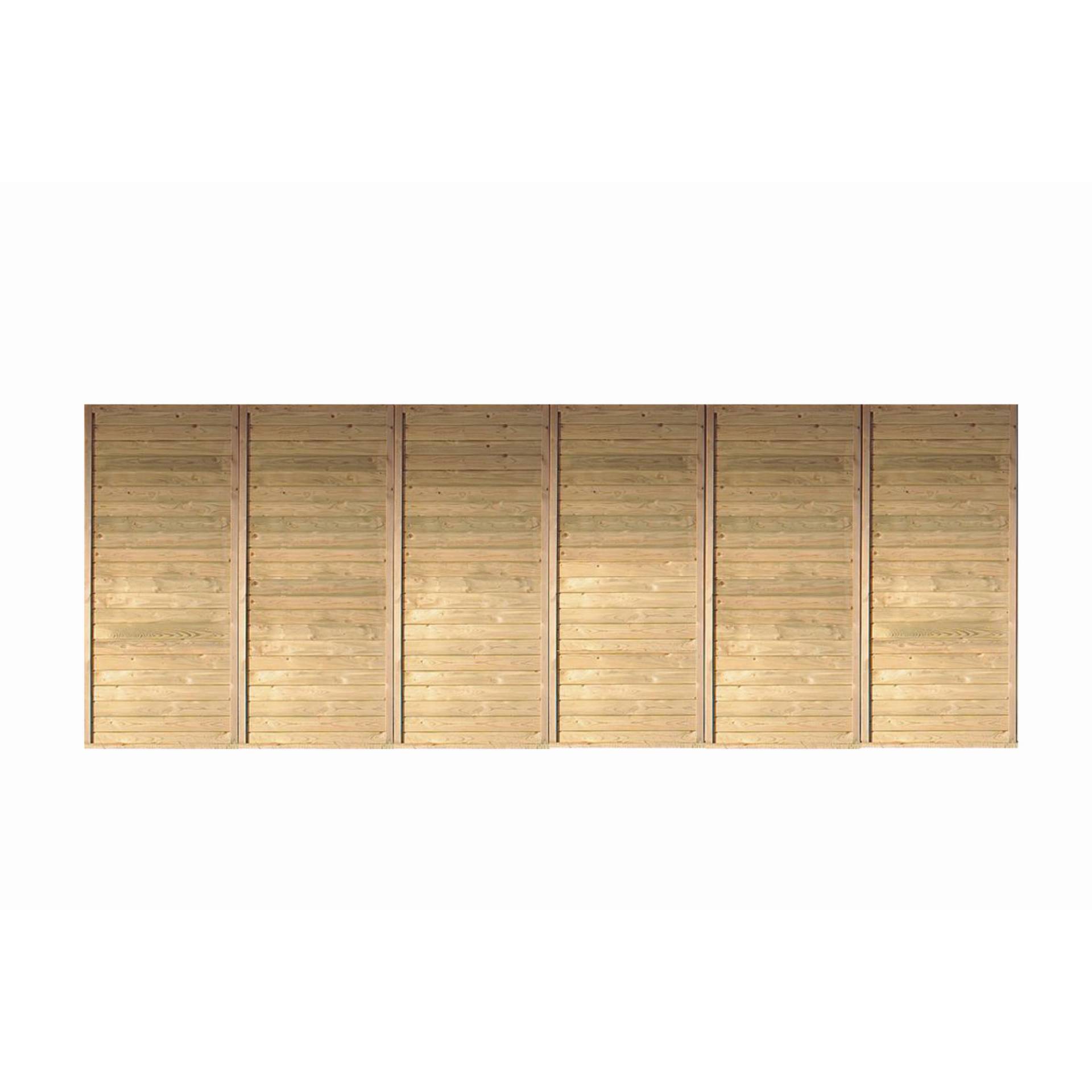 Karibu Rückwand für Doppelcarport naturbelassen 540 cm Karibu Rückwand für Doppelcarport naturbelassen 540 cm von Karibu