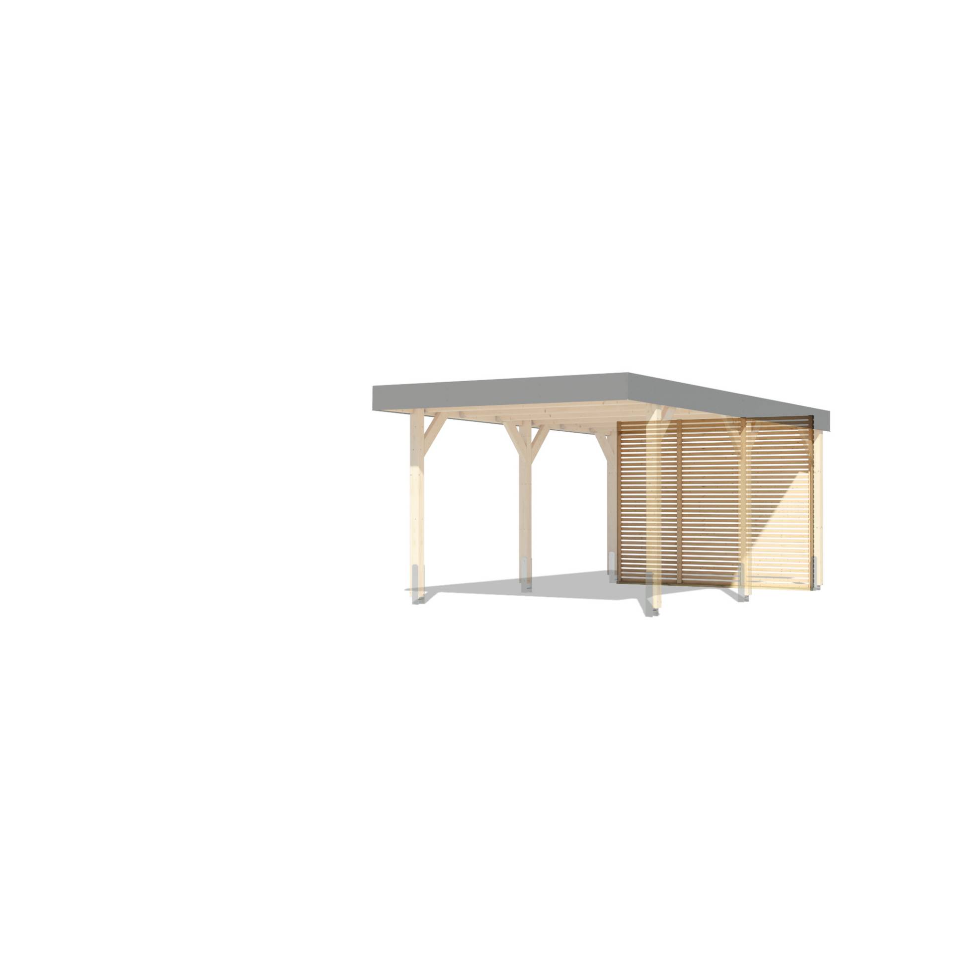 Karibu Rückwand für Einzelcarport 288 x 229 x 1,8 cm Karibu Rückwand für Einzelcarport 288 x 229 x 1,8 cm von Karibu