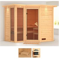 Karibu Sauna "Amada", (Set) von Karibu