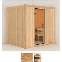 Karibu Sauna "Dima", (Set) von Karibu