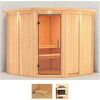 Karibu Sauna "Jarla", (Set) von Karibu