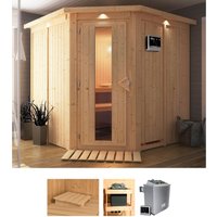 Karibu Sauna "Jarla", (Set) von Karibu