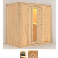 Karibu Sauna "Vada", (Set), ohne Ofen von Karibu