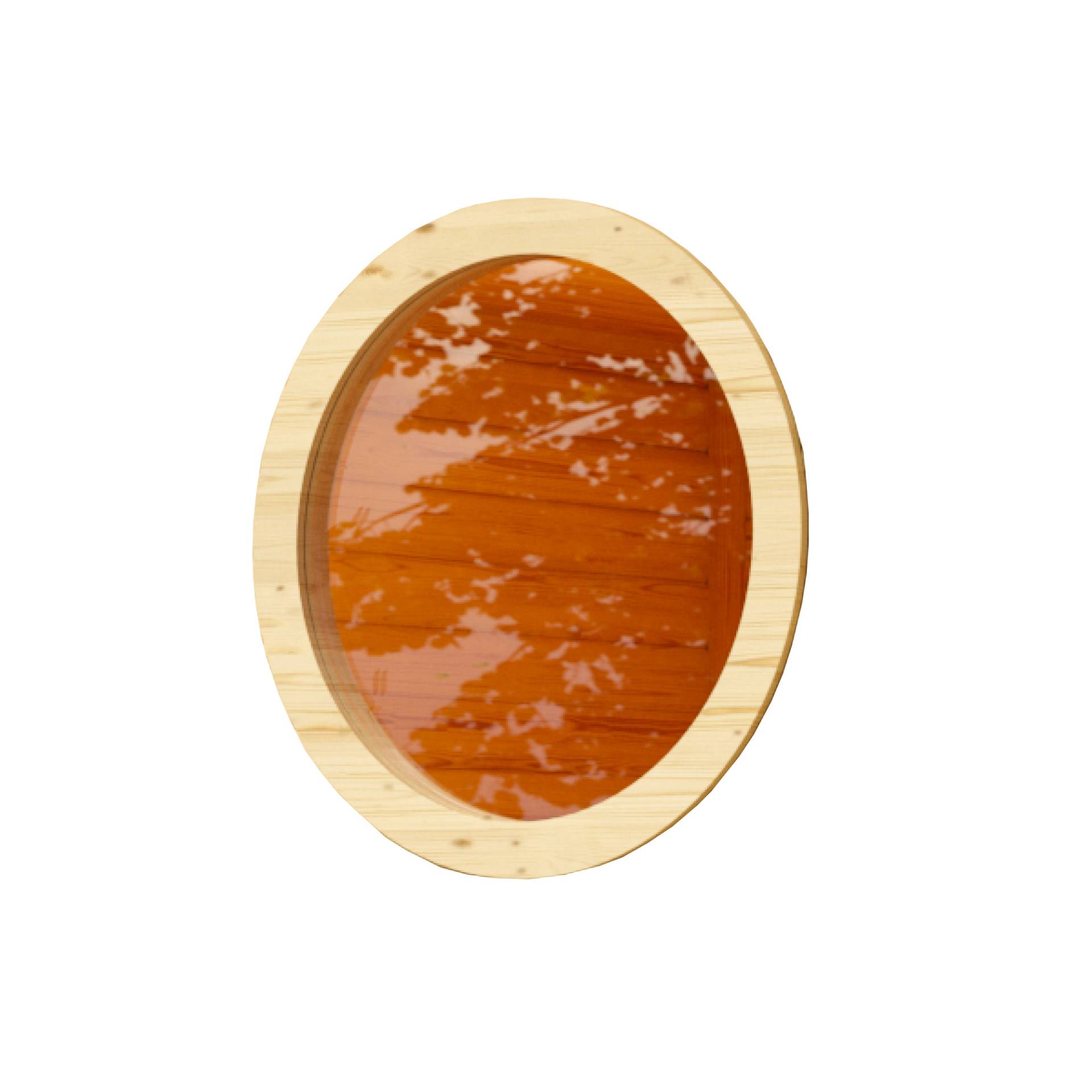 Karibu Saunafenster rund Klarglas naturbelassen Ø 84 cm Karibu Saunafenster rund Klarglas naturbelassen Ø 84 cm von Karibu