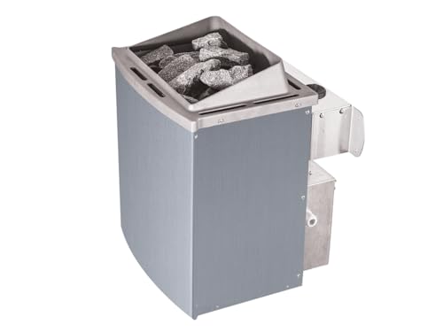 Karibu ZB Saunaofen 9KW mit integrierter Steuerung ohne Saunasteine, Sauna Heizgerät Saunaheizung Karibu ZB Saunaofen 9KW mit integrierter Steuerung ohne Saunasteine, Sauna Heizgerät Saunaheizung von Karibu
