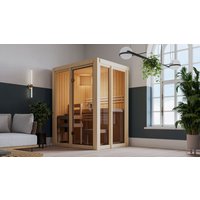 Sauna Malia 1 Ofen 3,6 kW intgr. Strg von Karibu