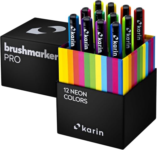 KARIN Brushmarker PRO Neon Colors CASE von Karin