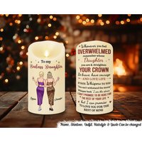 To Love You For The Rest Of My Life - Familie Personalisierte Benutzerdefinierte Led-Kerze, Personalisierte Kerze Für Tochter, Enkelin To Love You For The Rest Of My Life - Familie Personalisierte Benutzerdefinierte Led-Kerze, Personalisierte Kerze Für Tochter, Enkelin von KarinSchubertStudio