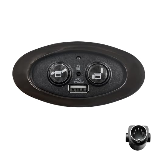 Power Recliner Kaidi 2 Tasten 5 Pin Schalter Handsteuerung Controller Modell KDH101B-305 Ersatz mit USB Power Recliner Kaidi 2 Tasten 5 Pin Schalter Handsteuerung Controller Modell KDH101B-305 Ersatz mit USB von Kariwust