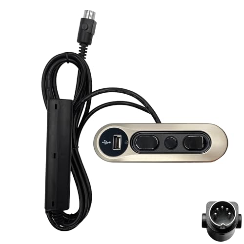 Power Recliner Kaidi 5 Tasten 5 Pin Schalter Handsteuerung Controller Modell KDH127-014 Ersatz mit USB Power Recliner Kaidi 5 Tasten 5 Pin Schalter Handsteuerung Controller Modell KDH127-014 Ersatz mit USB von Kariwust