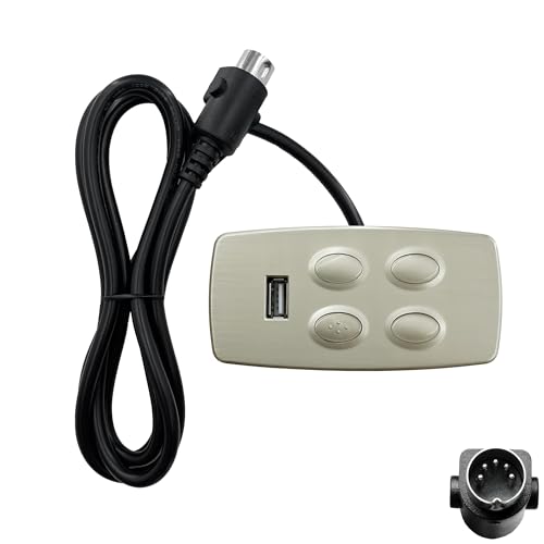 Power Recliner Kaidi KDH136-001 mit 4 Tasten, 5-poliger Schalter, Handsteuerung, Modell KDH136-001 mit USB-Anschluss von Kariwust