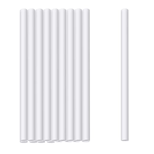 16 Stücke Kuchenstützen, 24cm Wiederverwendbar Tortenstützen Lang Kuchendübelstangen aus Kunststoff für Mehrstöckige Torten Gestufte Gestapelte Kuchen, zur Dekoration Der Hochzeitsgeburtstagsfeier von Karjiaja
