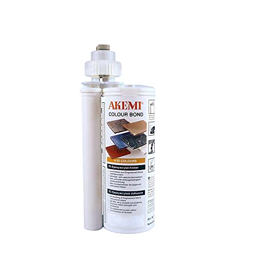 Akemi Colour Bond Farbkleber 250ml, beige CC 1725 I 2-Komponentenkleber zur nahtlosen Verklebung von Kunststein, Naturstein- und Keramikplatten im Innenbereich – 12934 von Karl Dahm