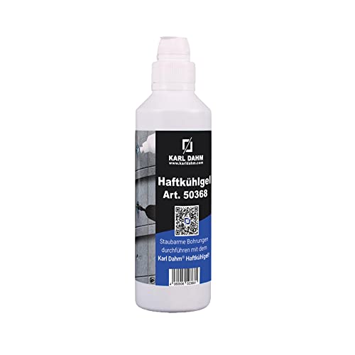 Karl Dahm Haftkühlgel zum staubfreien Bohren, 250 ml I Gel zum Kühlen von Trockenbohrkronen I Für Fliesen, Keramik und Feinsteinzeug – 50368 Karl Dahm Haftkühlgel zum staubfreien Bohren, 250 ml I Gel zum Kühlen von Trockenbohrkronen I Für Fliesen, Keramik und Feinsteinzeug – 50368 von Karl Dahm