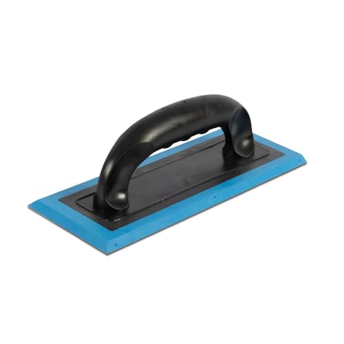Karl Dahm® Fugbrett Duo 250 x 100 mm – Verfugungswerkzeug mit doppelseitigem Profil, ergonomischem Griff und langlebigem Gummi für Fliesenfugen - 11802 von Karl Dahm