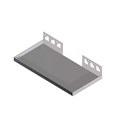 Karl Dahm 1x befliesbare Duschablage zum Einfliesen 300 x 115 mm (rechteckig) I Duschablage ohne Bohren I Duschablage Edelstahl I Duschzubehör & Badzubehör ohne Bohren – Art.12687 von Karl Dahm