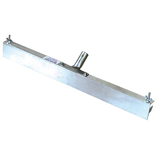 Estrichrakel 60 cm mit Zahnung – Profi Abziehrakel aus Aluminium für Fließestrich, Nivelliermasse & Spachtelmasse – Zahnrakel zum gleichmäßigen Verteilen auf Bodenflächen – Estrich-Werkzeug – 11172 von Karl Dahm
