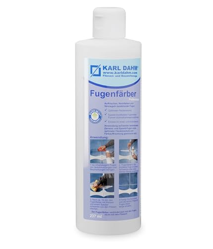 Karl Dahm® Fugenfärber Mocha 237 ml – Hochwertige Fugenfarbe für Innen & Außen | Wasser- & schmutzabweisend | Einfache Anwendung Art. 12429 von Karl Dahm