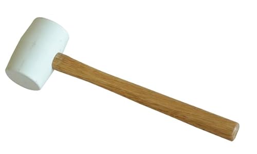 Karl Dahm Gummihammer, Fliesenhammer, 480 g, Gummi-Head, Holz-Handle Karl Dahm Gummihammer, Fliesenhammer, 480 g, Gummi-Head, Holz-Handle von Karl Dahm