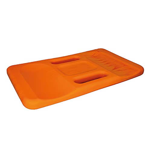 Karl Dahm Kniekissen Ergo-Soft mit Tragegriffen, 240 x 440 x 30 mm I Weiches, formstabiles Schaumstoff Polster zur Entlastung der Knie I Für jeden Untergrund I Ideal für Fliesenleger – 12144 von Karl Dahm